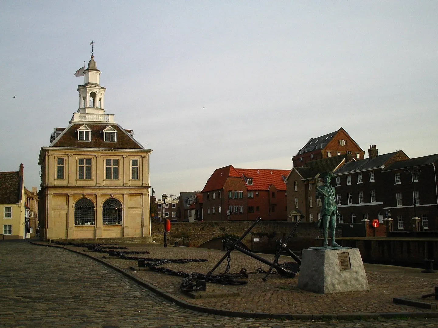Photo of King's Lynn, a village in Norfolk, eastern England.