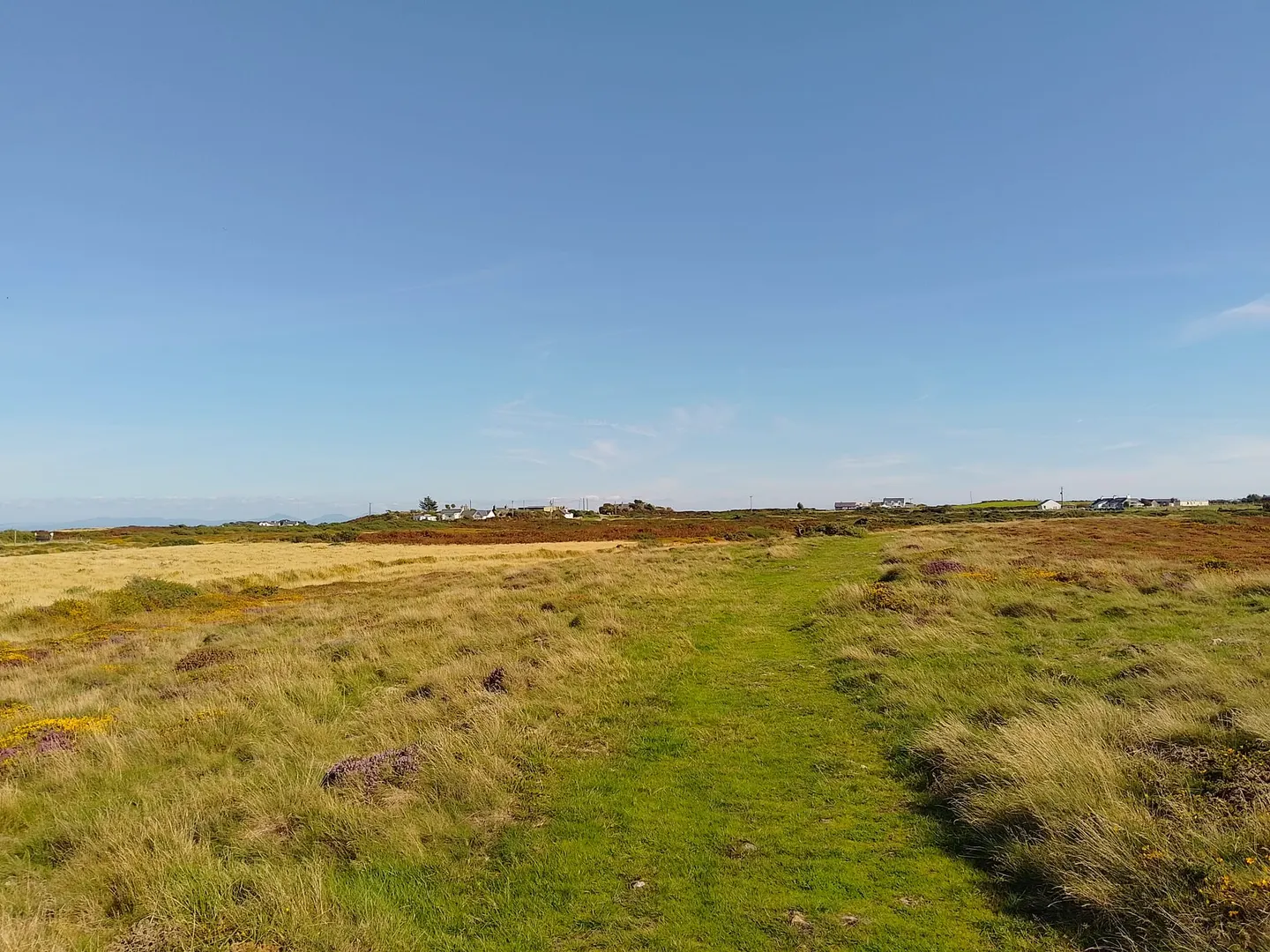 Photo of the coast at Mynydd Cilan, Gwynedd, north Wales.