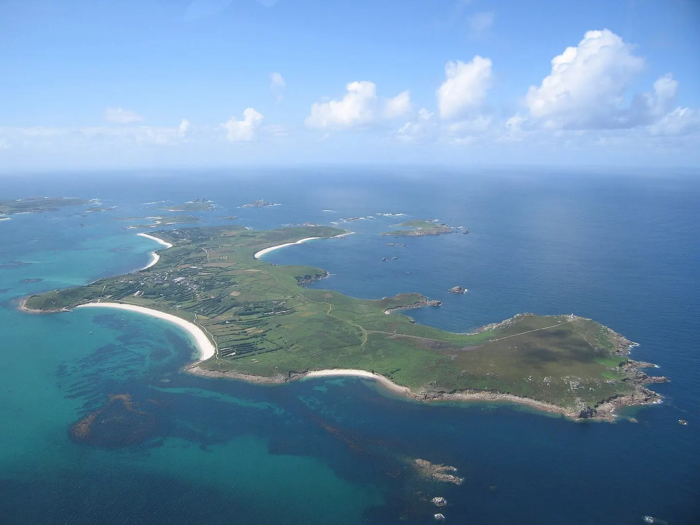 Photo of St Martin's, Isles of Scilly, an island in Cornwall, south west England.