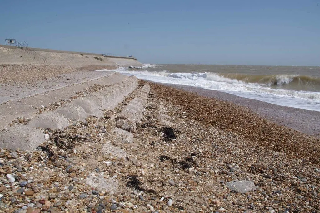Photo of Holland, a swimming spot near Frinton-on-Sea, Essex, eastern England.