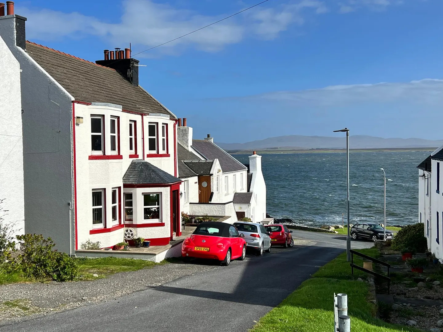 Photo of Port Charlotte, a village in Argyll and Bute, the Scottish Highlands and Islands.