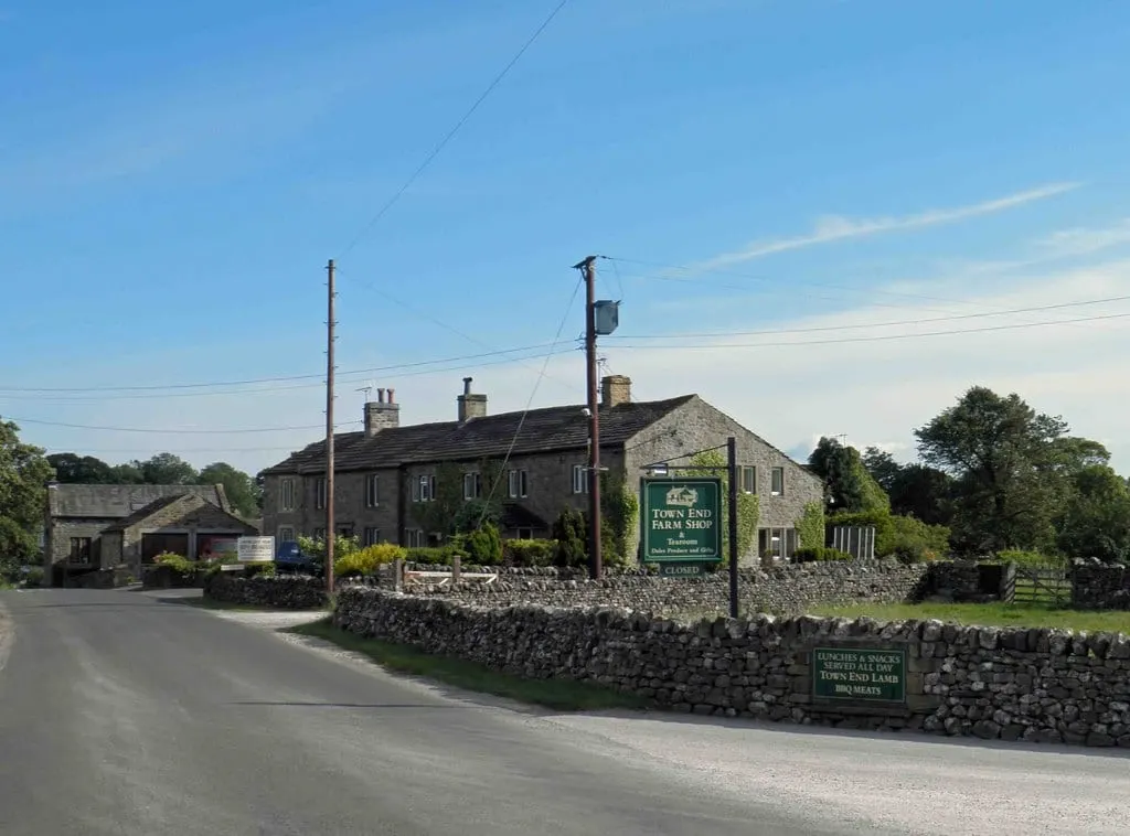 Photo of Town End Farm Shop, a farm & farm shop near Airton in the Yorkshire Dales, North Yorkshire, northern England.