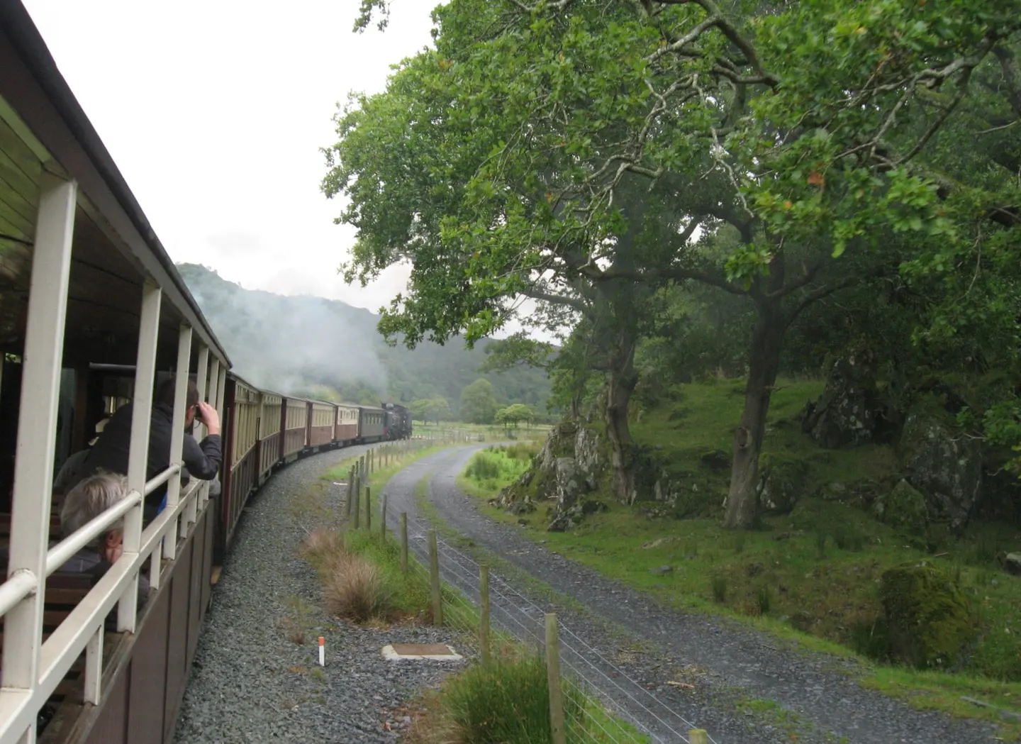 Photo of Hafod Garegog, a nature reserve near Beddgelert in Eryri, Gwynedd, north Wales.