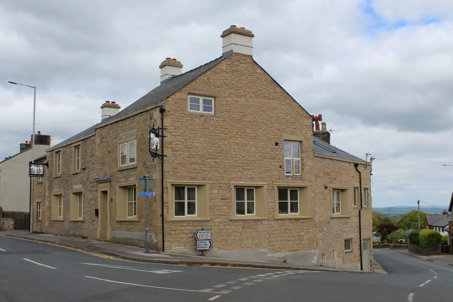 Photo of Longridge, a village in Lancashire, north west England.