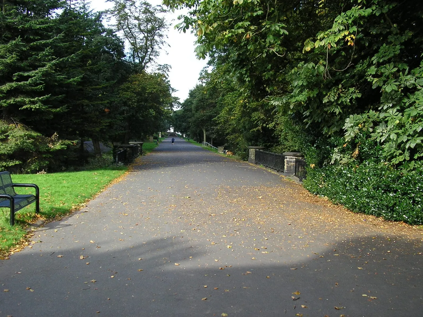 Photo of Peel Park, a Grade II* registered house & garden near Bradford, West Yorkshire, northern England.