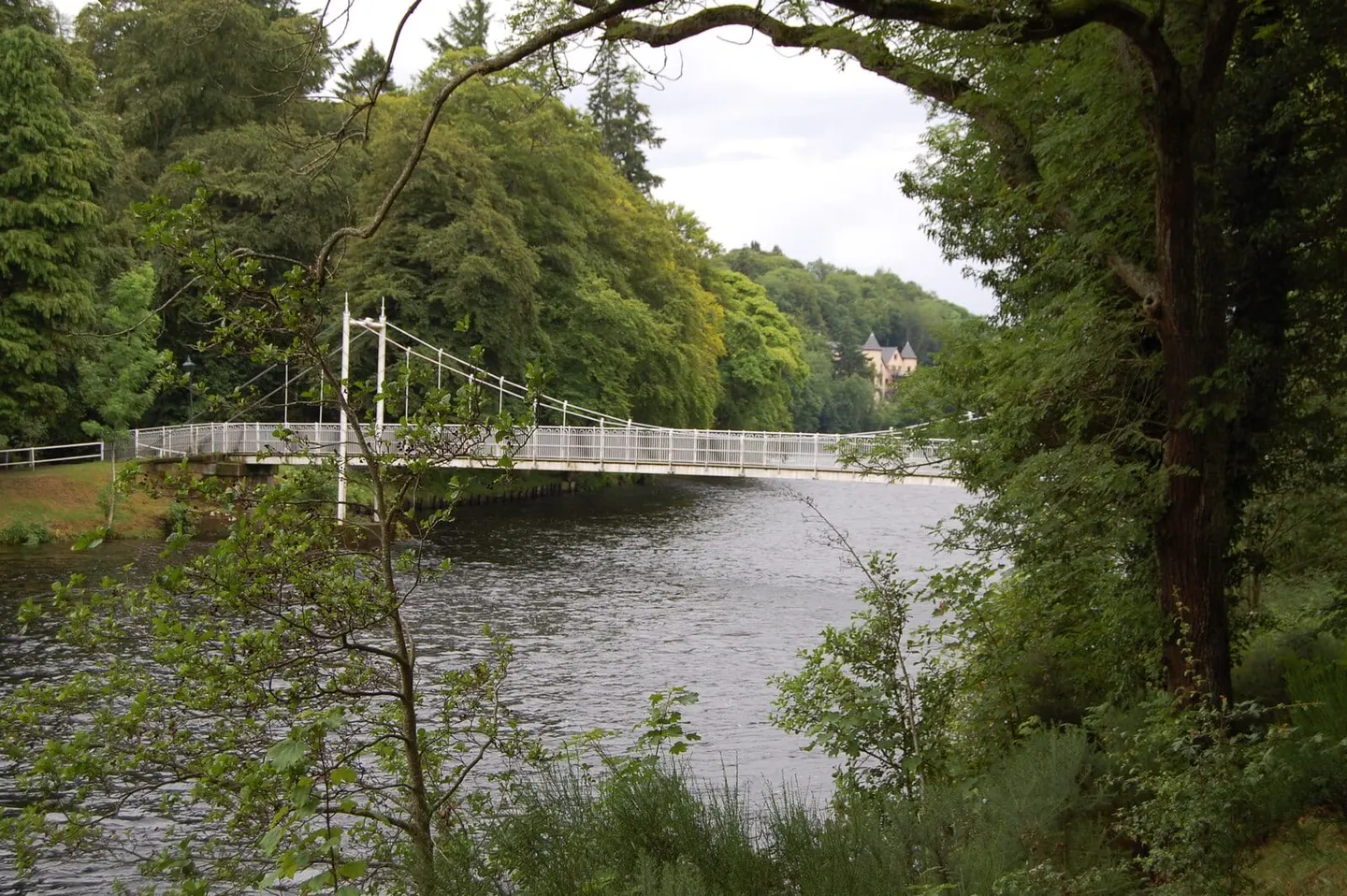 Photo: Ness Islands, a viewpoint near Inverness, Highland, the Scottish Highlands and Islands.