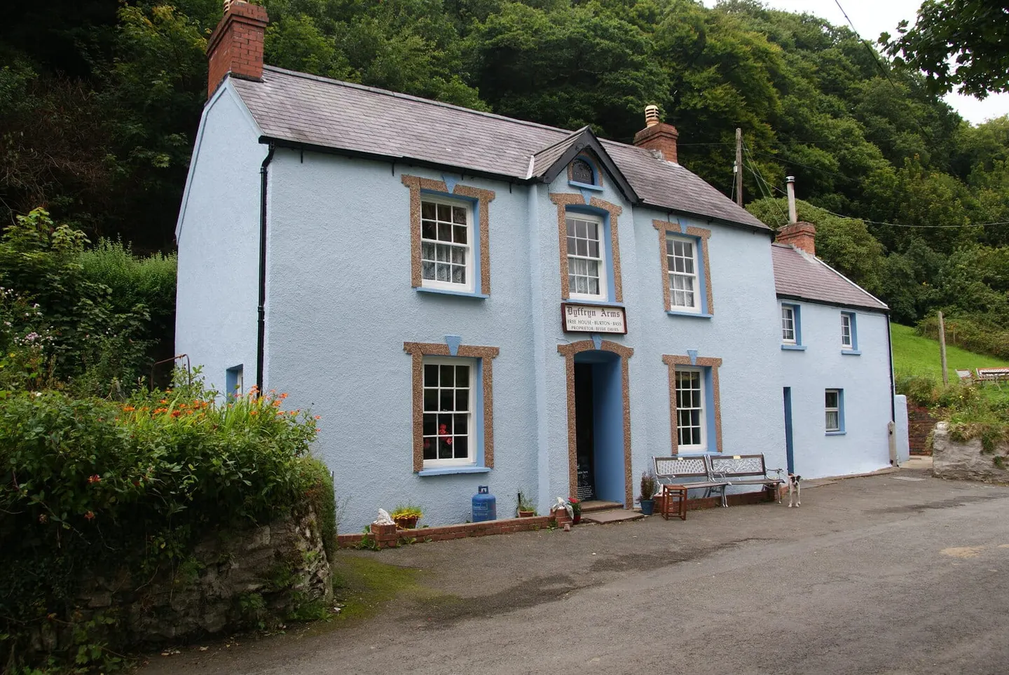 Photo of Dyffryn Arms (Bessie's), a pub near Pontfaen, Pembrokeshire, south west Wales.