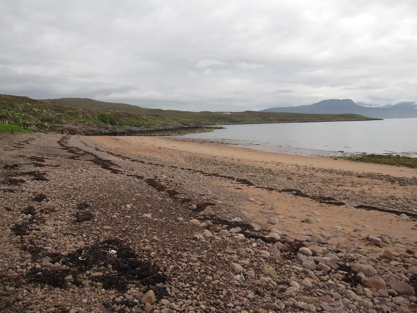 Photo of Acheninver Beach, a beach near Achiltibuie in Assynt–Coigach, Highland, the Scottish Highlands and Islands.