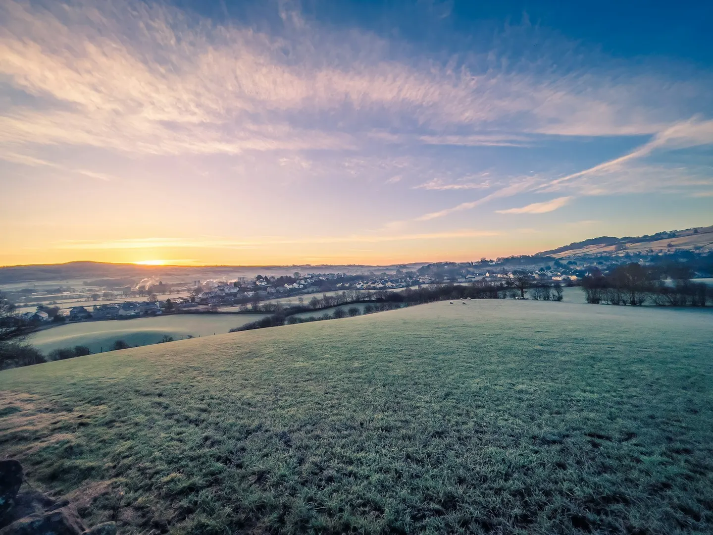 Photo of Kendal, a village in Cumbria, north west England.