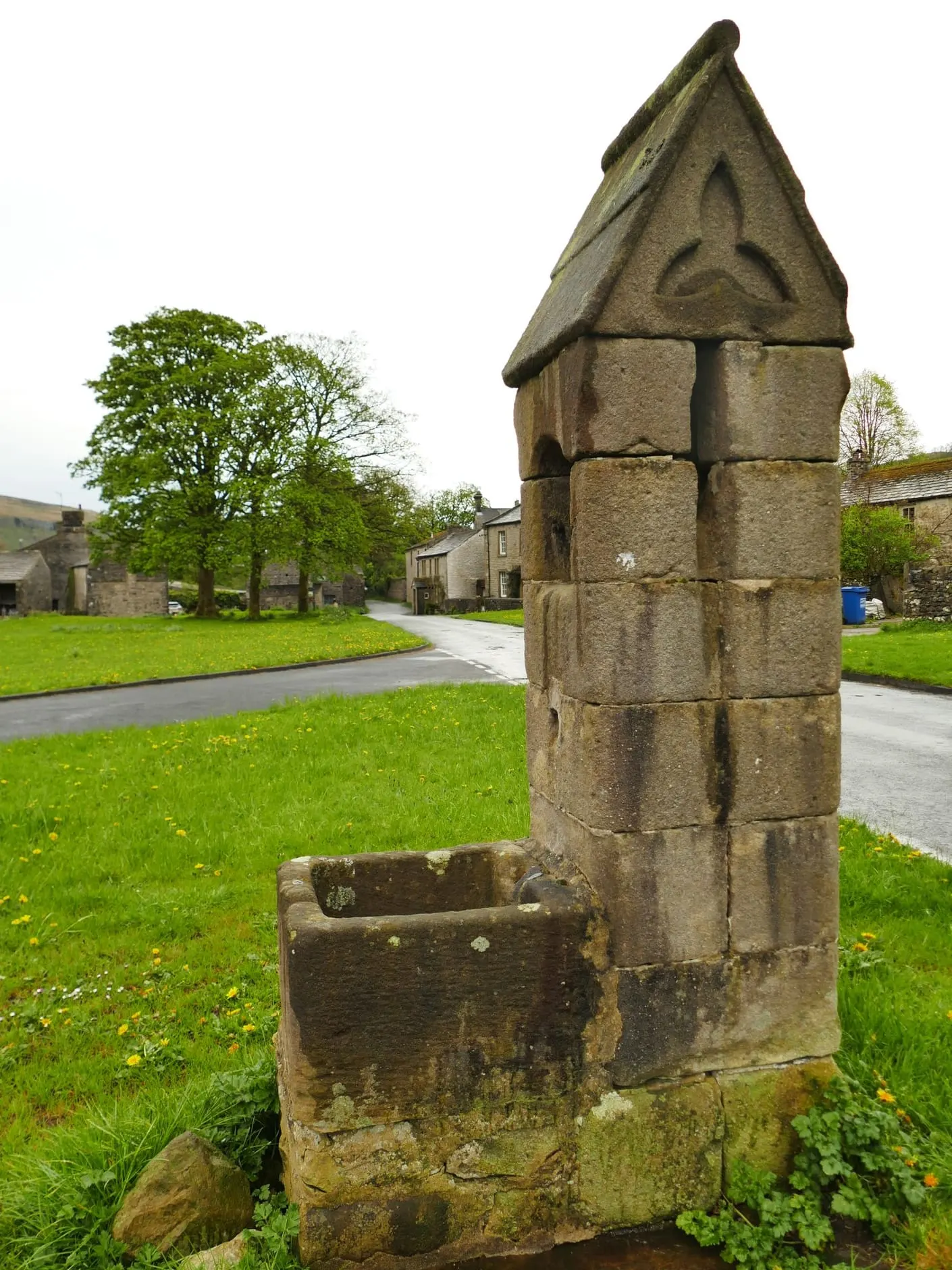 Photo of Arncliffe, a village in the Yorkshire Dales, North Yorkshire, northern England.