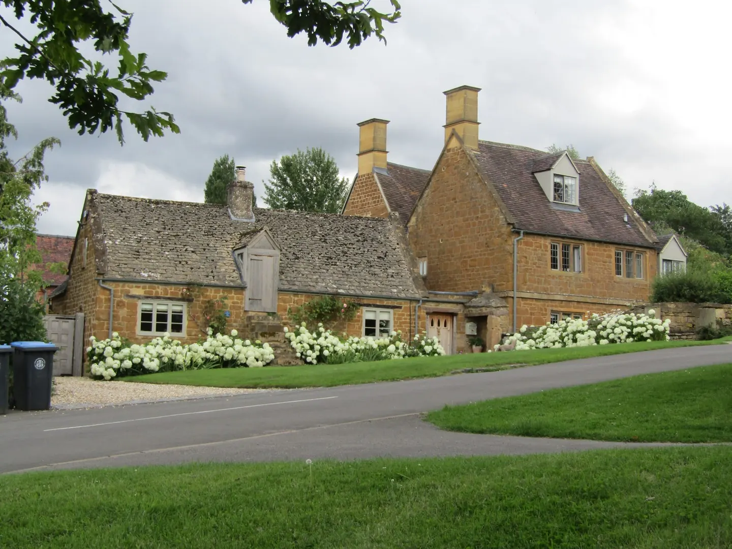 Photo of Ilmington, a village in the Cotswolds, Warwickshire, central England.