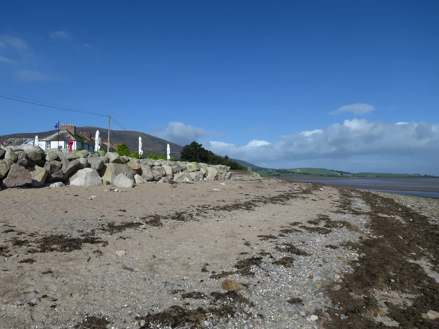 Photo of Carsethorn, a village in the Nith Estuary, Dumfries and Galloway, southern Scotland.
