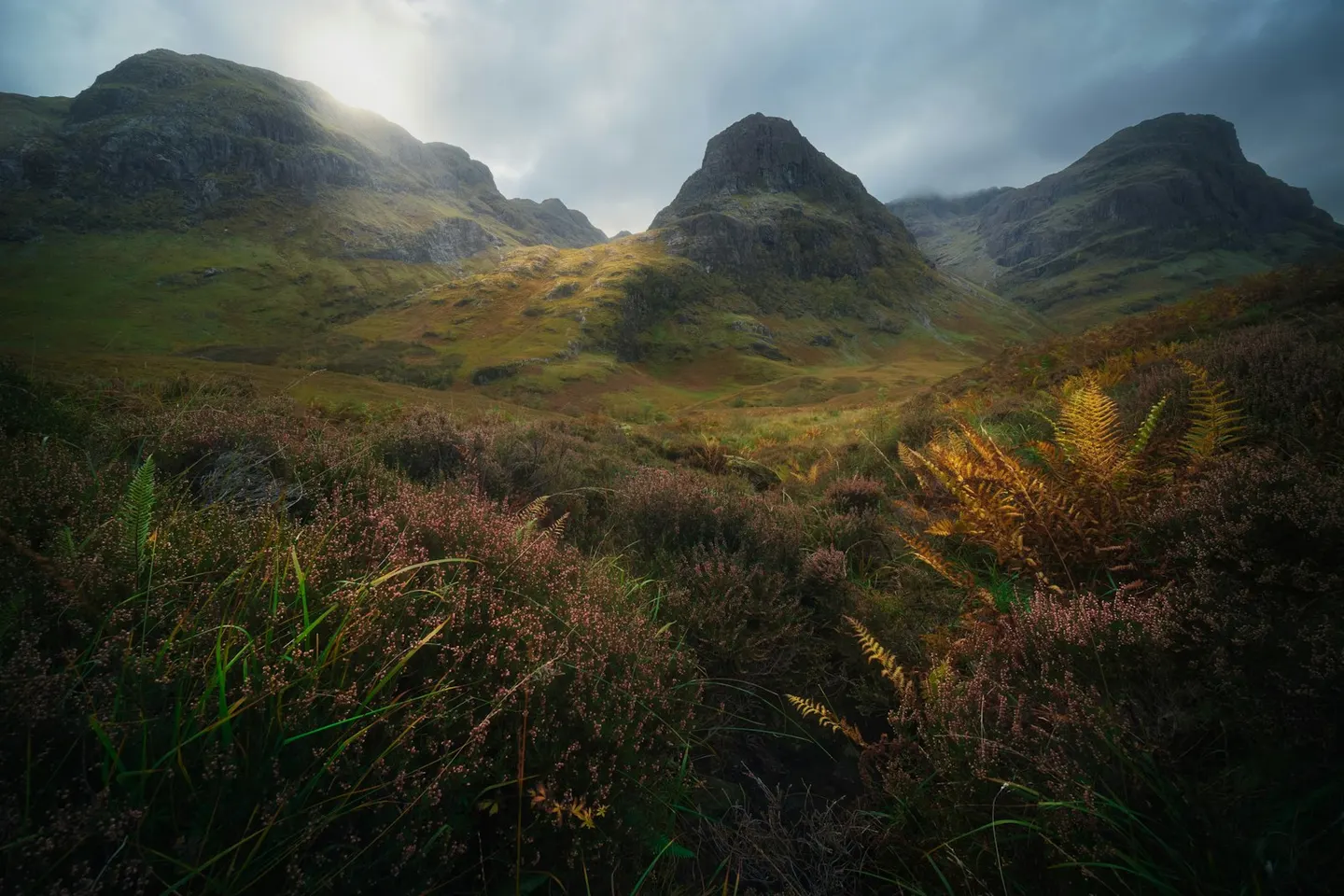 Photo of Glencoe, a village in Ben Nevis and Glen Coe, Highland, the Scottish Highlands and Islands.