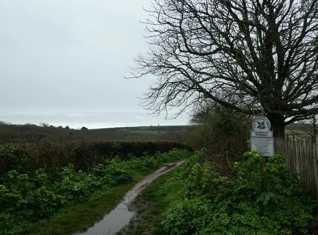 Photo of Bembridge Windmill, a windmill in the Isle of Wight, south east England.