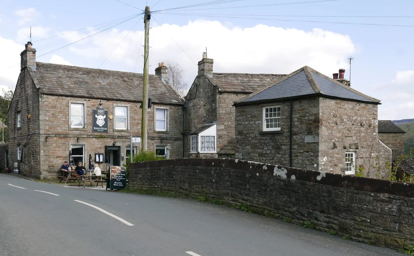 Photo of Gunnerside, a village in the Yorkshire Dales, North Yorkshire, northern England.
