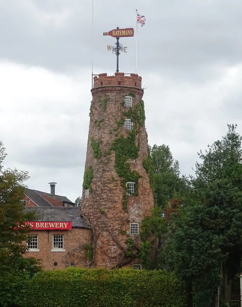Photo of Batemans Brewery, a brewery near Wainfleet All Saints, Lincolnshire, central England.