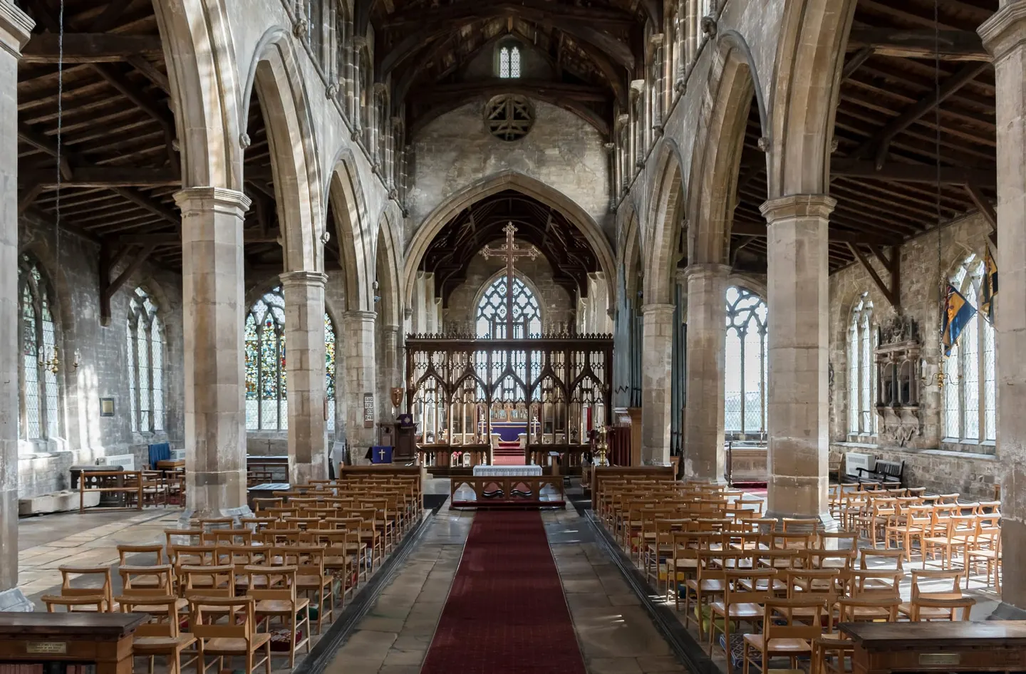 Photo of St Mary Magdalene Church, Gedney, a church in Lincolnshire, central England.