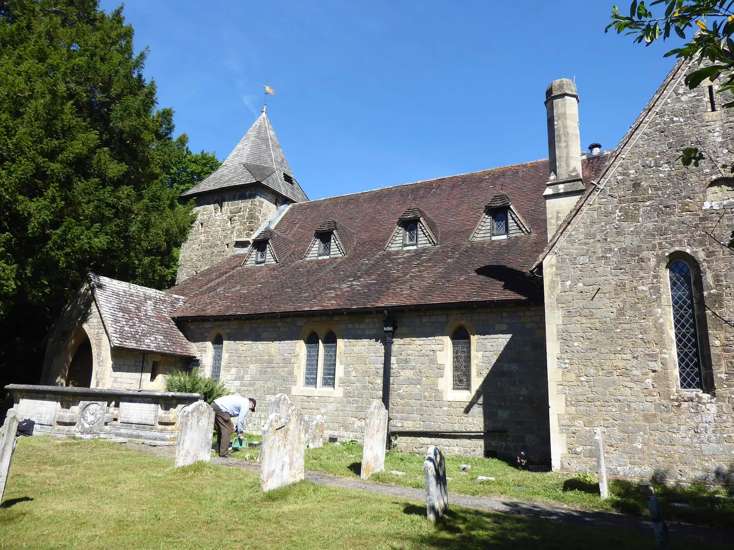 Photo of Fittleworth, a village in the South Downs, West Sussex, south east England.