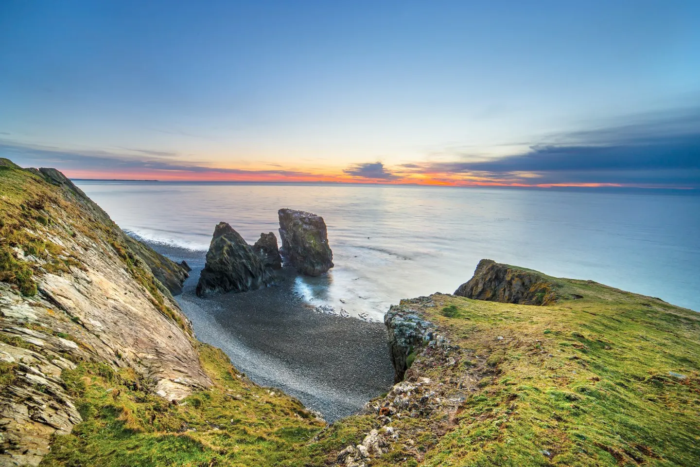 Photo of Llŷn, a National Landscape in Gwynedd, north Wales.