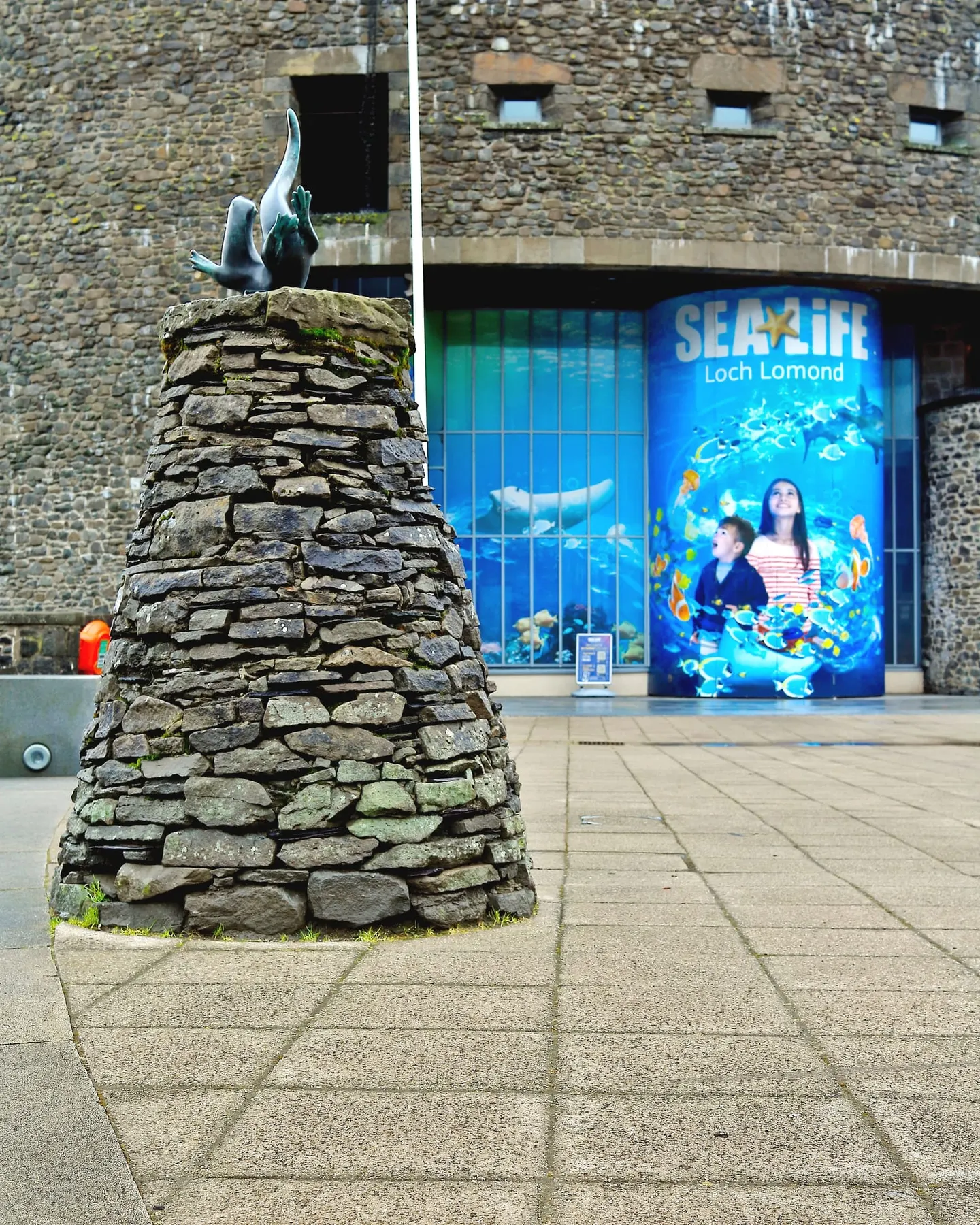 Photo of Loch Lomond Shores, a visitor attraction near Balloch in Loch Lomond & The Trossachs, West Dunbartonshire, central Scotland.