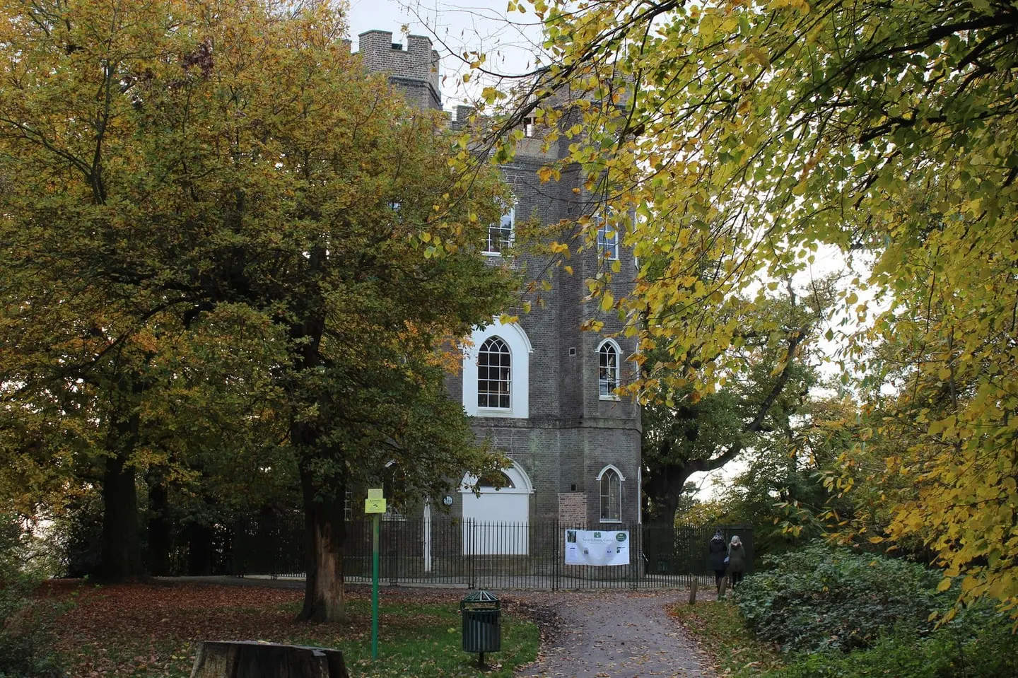 Photo of Severndroog Castle, a folly near Falconwood, London, England.