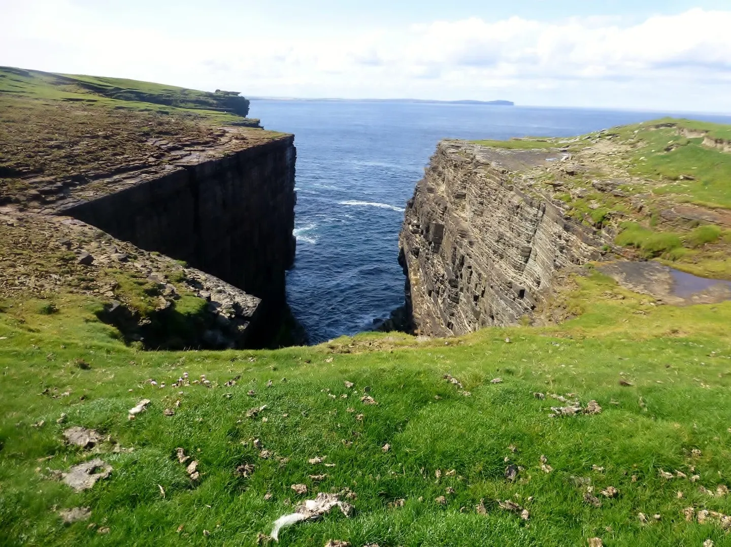 Photo of Stroma, an island in Highland, the Scottish Highlands and Islands.
