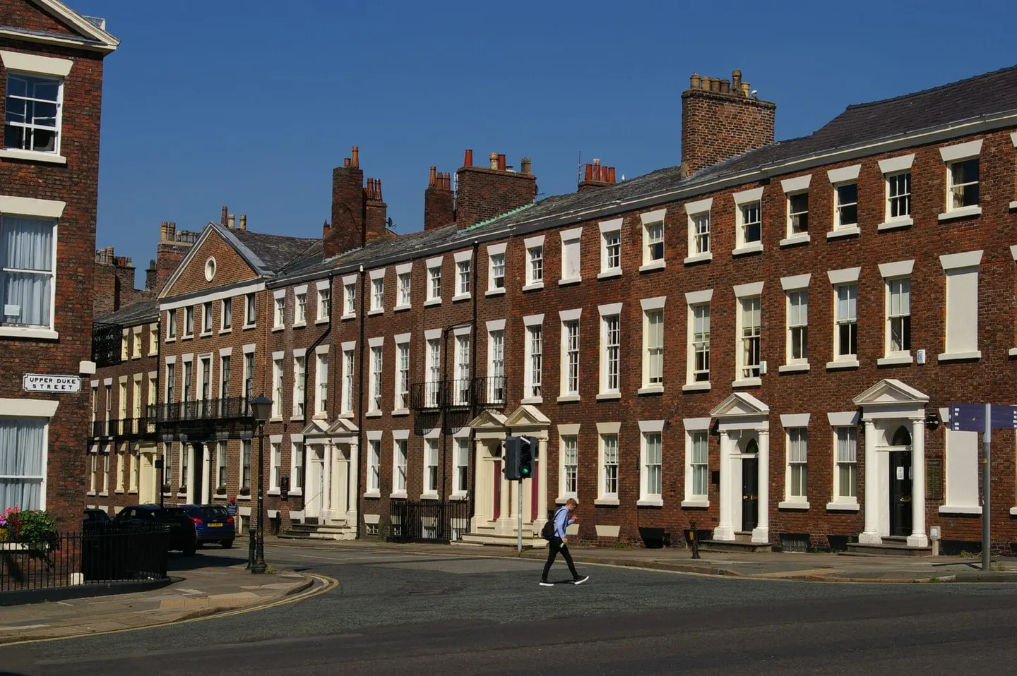 Photo of 59 Rodney Street, a house & garden near Liverpool, Merseyside, north west England.