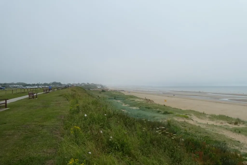 Photo of Wilsthorpe, a swimming spot near Bridlington, East Riding of Yorkshire, northern England.