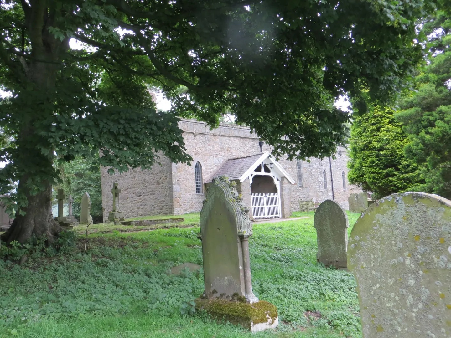 Photo of St Mary's Church (Redmire), a church in North Yorkshire, northern England.