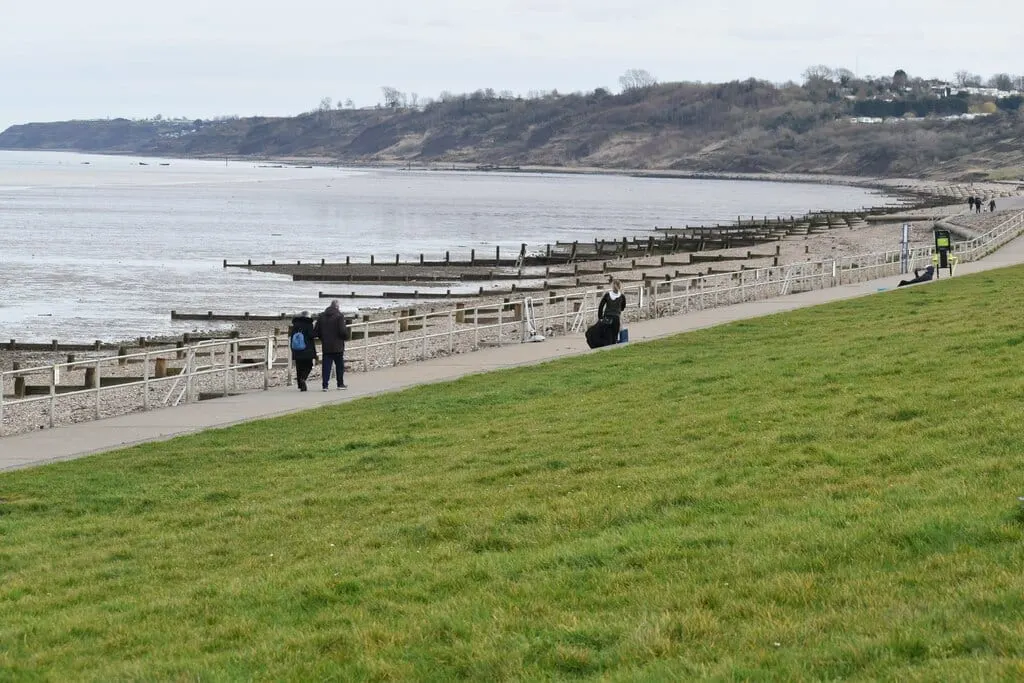 Photo of Minster Leas, a swimming spot near Sheerness-on-Sea, Kent, south east England.