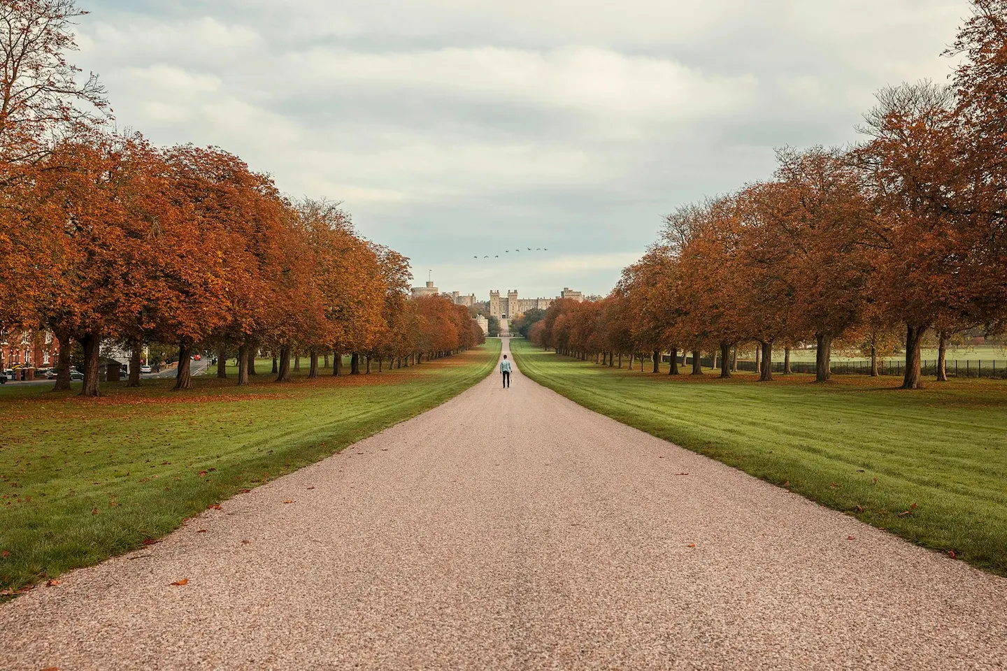 Photo of Windsor Great Park, a Grade I registered house & garden near Eton, Berkshire, south east England.