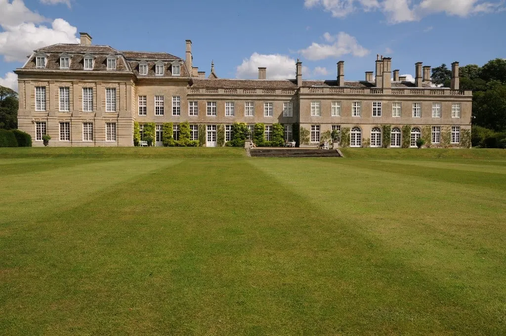 Photo of Boughton House, a Grade I registered house & garden near Brigstock, Northamptonshire, central England.