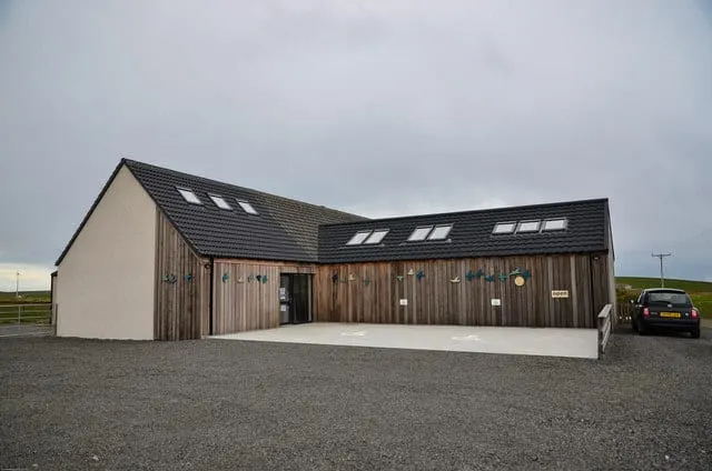 Photo of Hoxa Tapestry Gallery, a visitor attraction near St Margaret's Hope, the Orkney Islands, the Scottish Highlands and Islands.