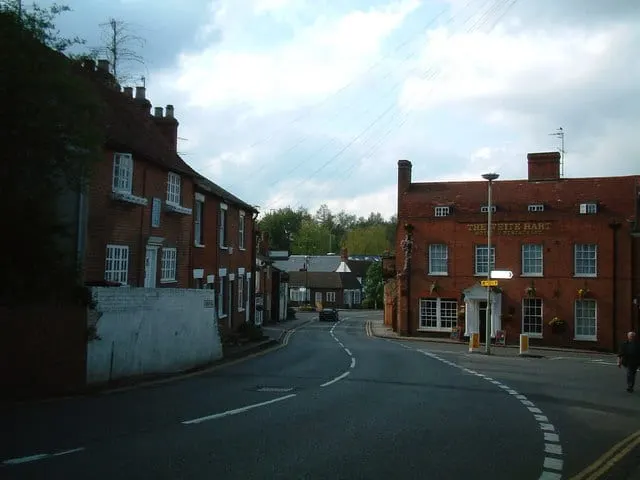 Photo of The White Hart (Welwyn), a pub in Hertfordshire, eastern England.