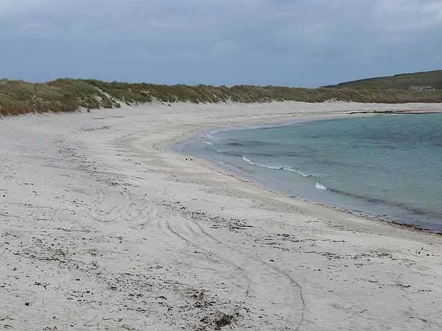 Photo of West Voe Beach, a beach near Bigton, the Shetland Islands, the Scottish Highlands and Islands.