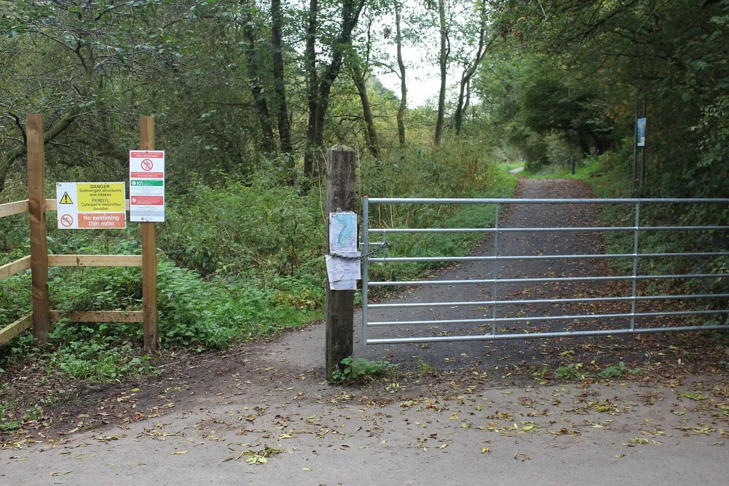 Photo along the St Illtyd's Walk, a 64-mile long-distance path running from Pembrey to Margam, south west Wales.