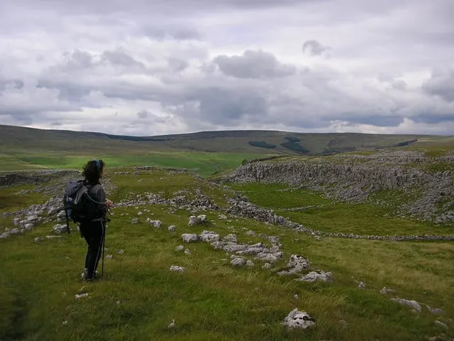 Photo of Malham Tarn Estate, a nature reserve near Arncliffe in the Yorkshire Dales, North Yorkshire, northern England.