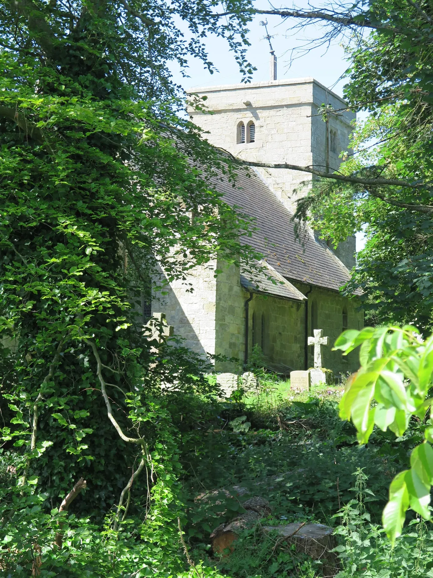 Photo of St Michael's Church, Ingram, a church in Northumberland, north east England.