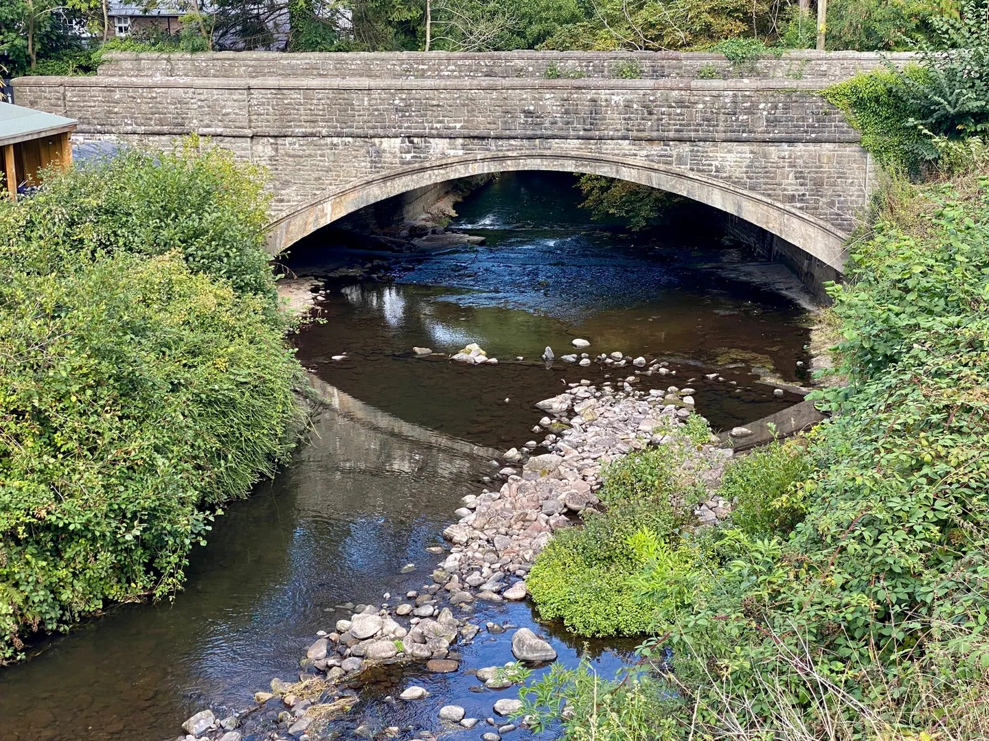Photo of Talybont-on-Usk, a village in Bannau Brycheiniog, the Powys, mid Wales.