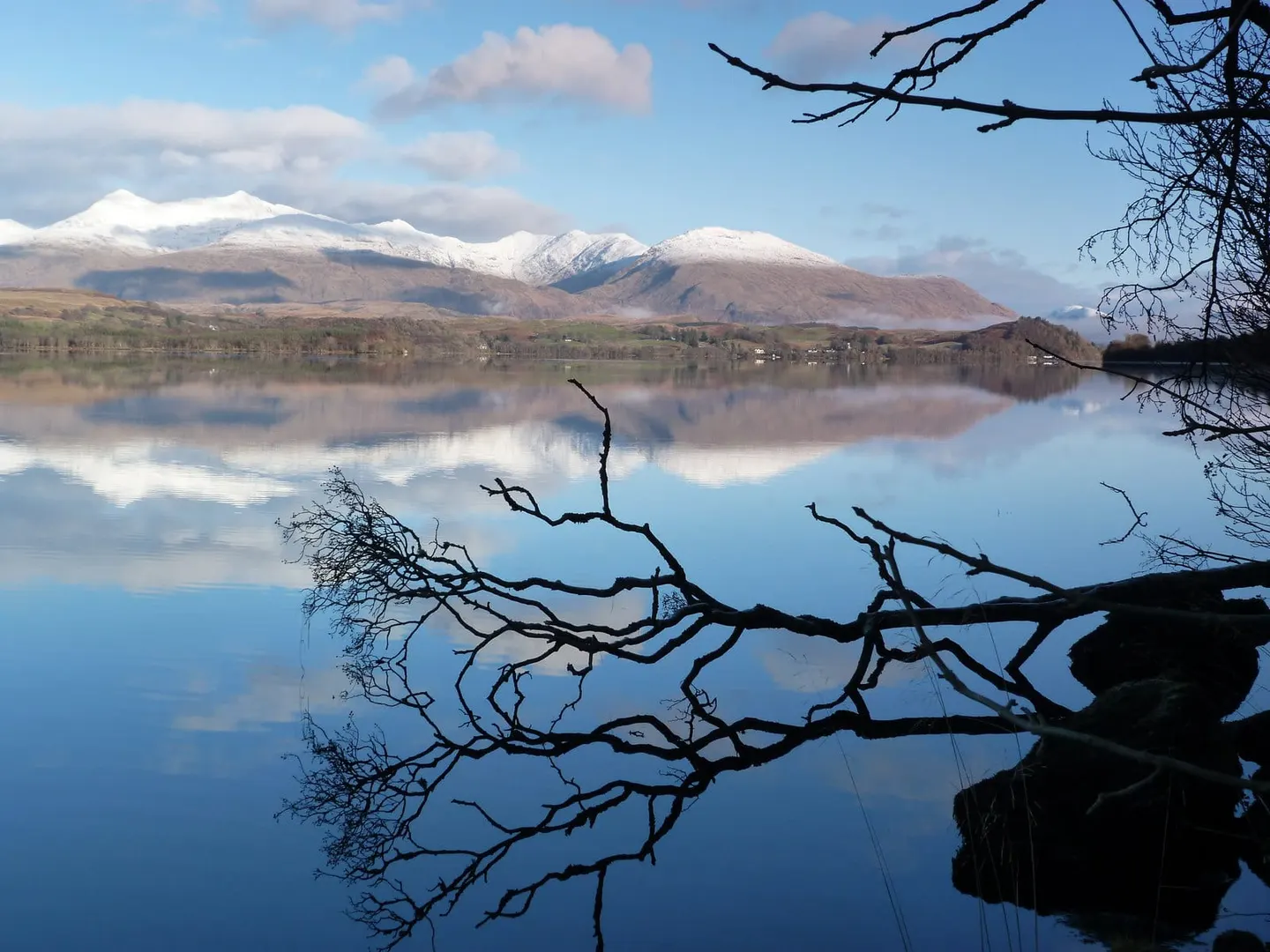 Photo of Loch Awe, a loch near Kilchrenan, Argyll and Bute, the Scottish Highlands and Islands.