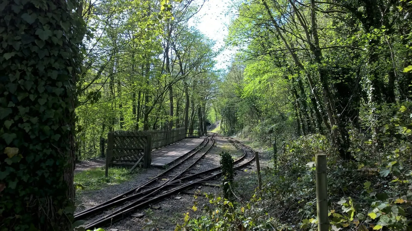 Photo of Midland Railway Centre Country Park, a country park near Eastwood, Derbyshire, central England.