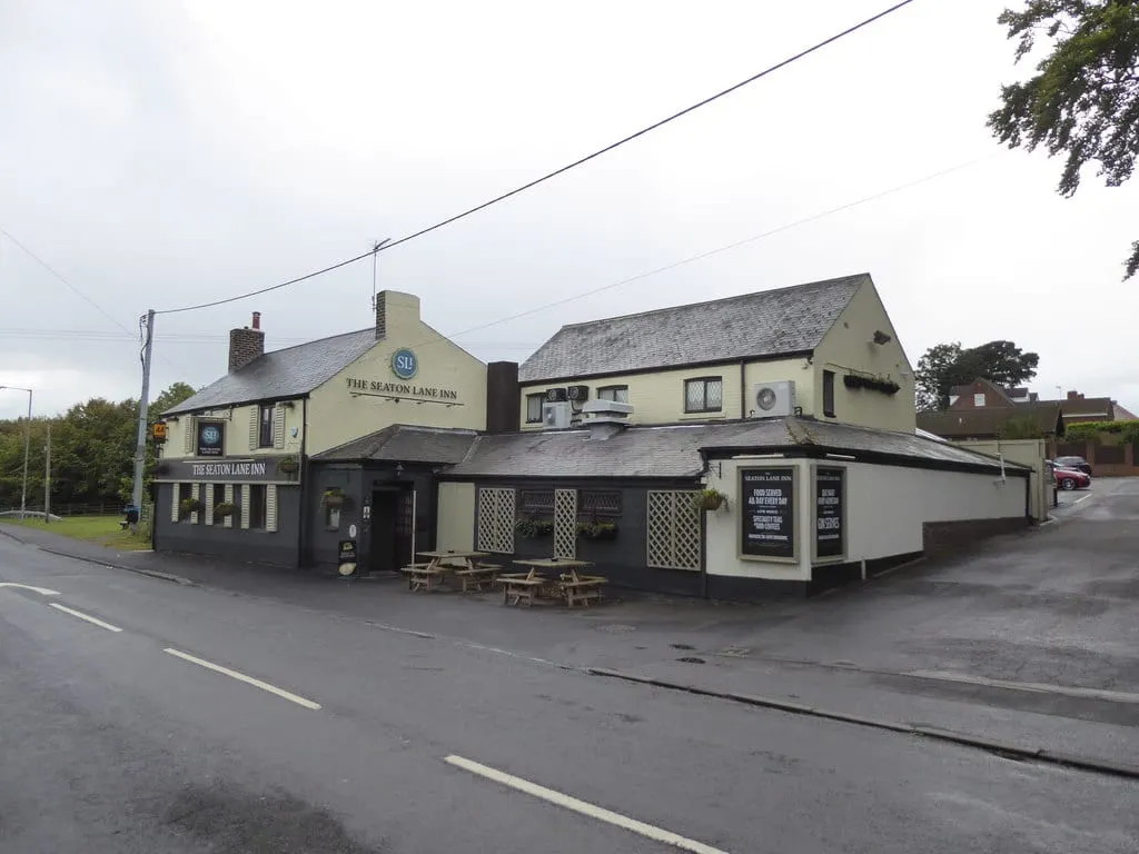 Photo of The Seaton Lane Inn, a pub near Seaham, County Durham, north east England.