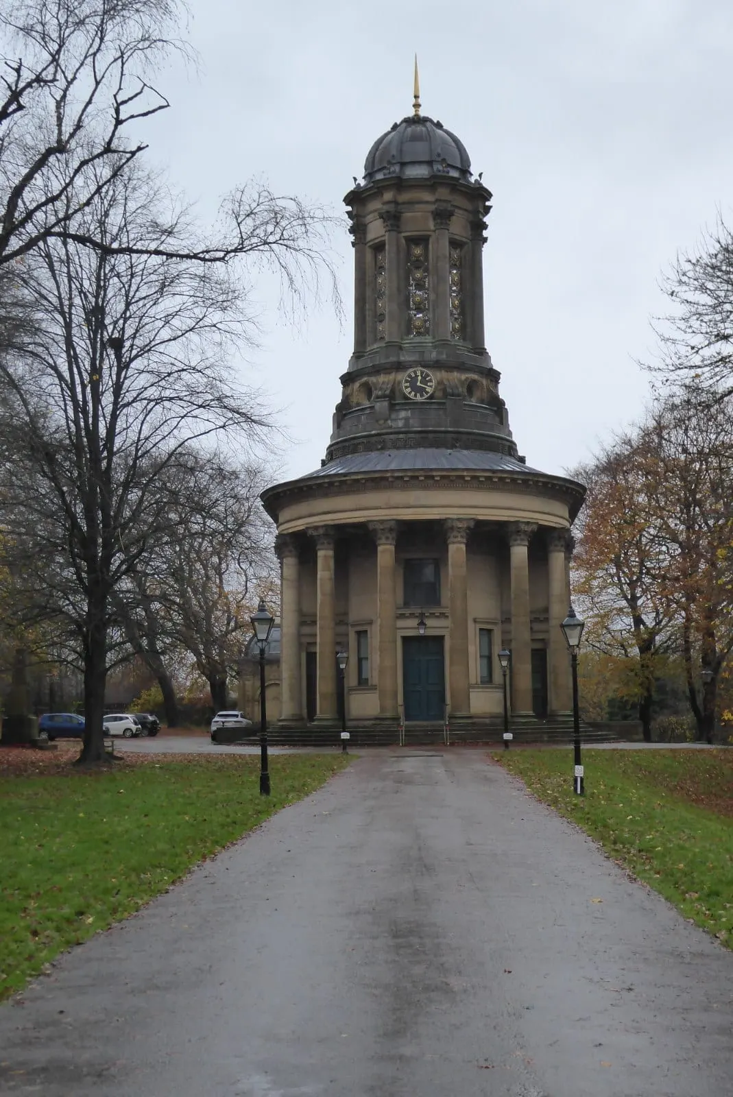 Photo of Saltaire United Reformed Church, a church in West Yorkshire, northern England.