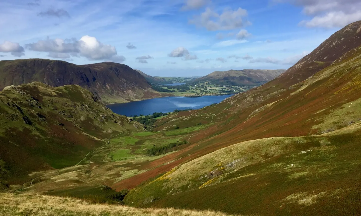 Photo: Whiteless Pike, a 660m Lake District fell near Buttermere, Cumbria, north west England.