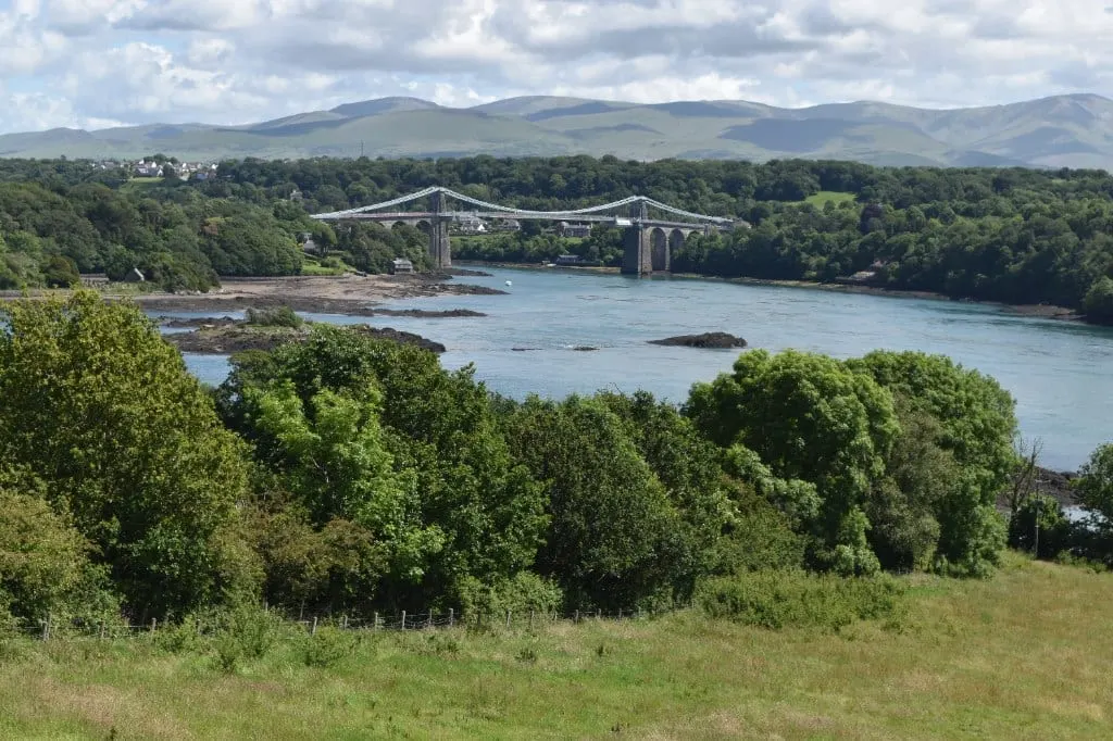 Photo of the coast at Caeau Glan y Mor, Anglesey, north Wales.