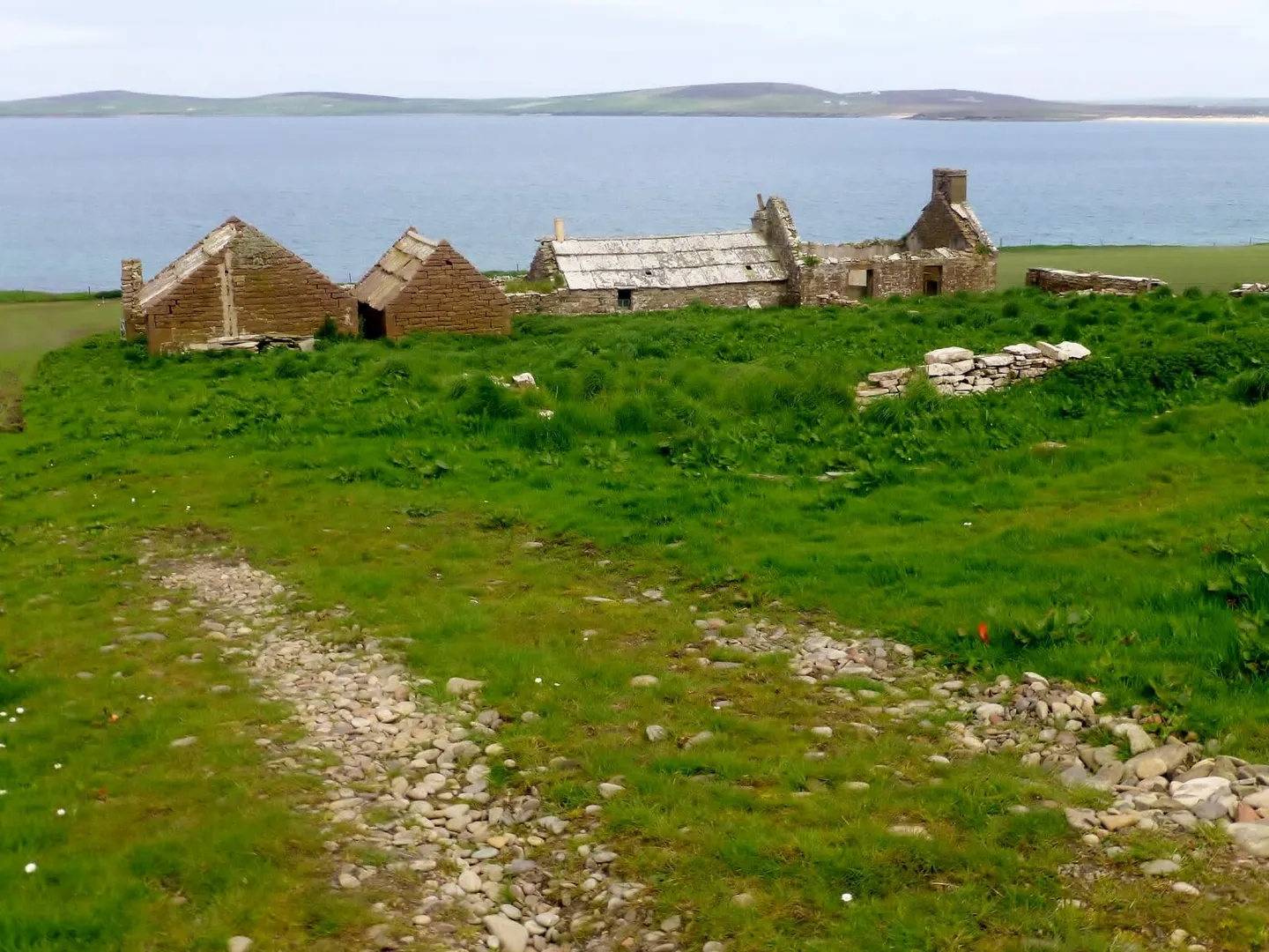 Photo of Eday, an island in the Orkney Islands, the Scottish Highlands and Islands.