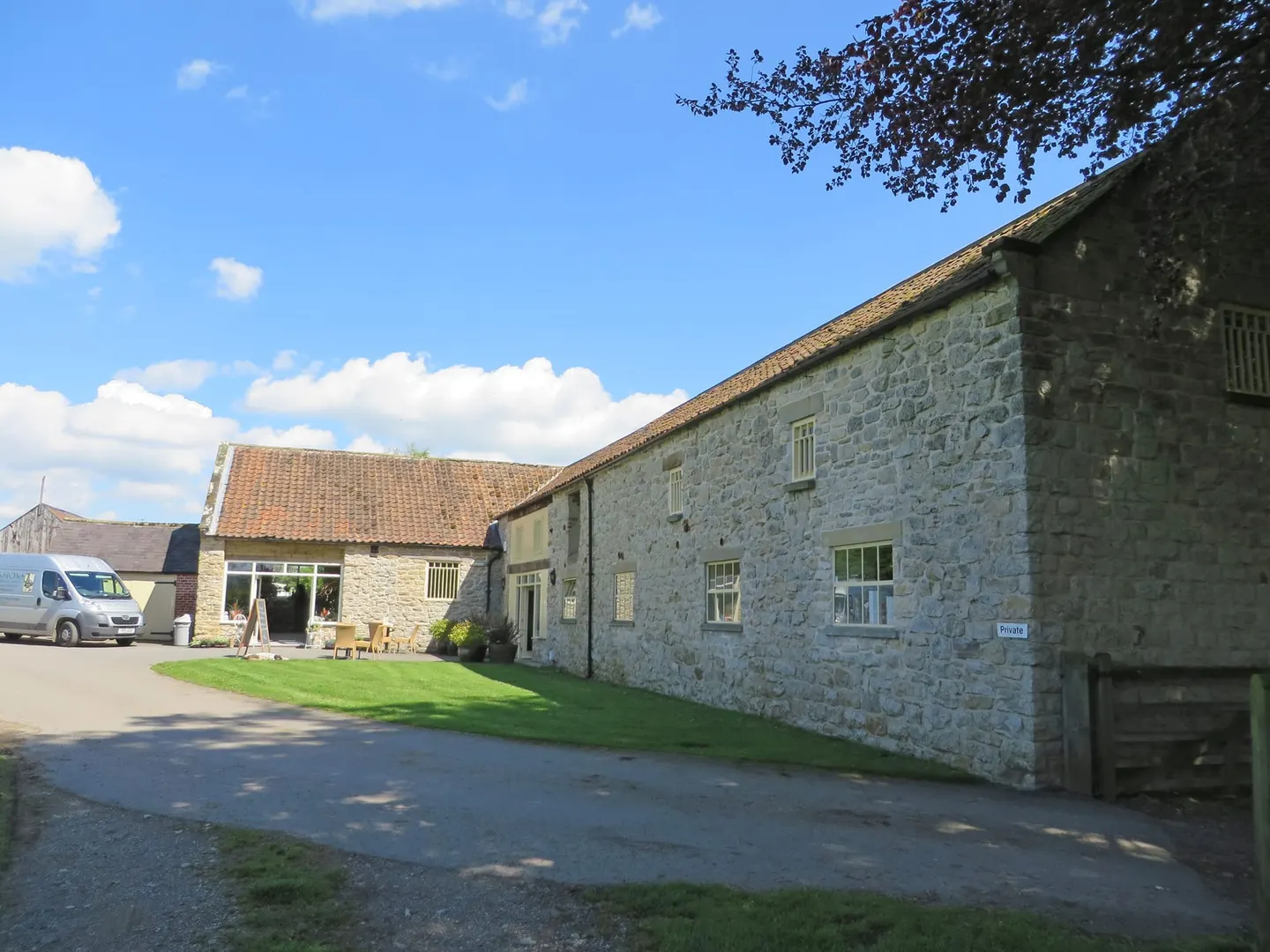 Photo of Beadlam Grange Farm Shop, a farm & farm shop near Nawton, North Yorkshire, northern England.