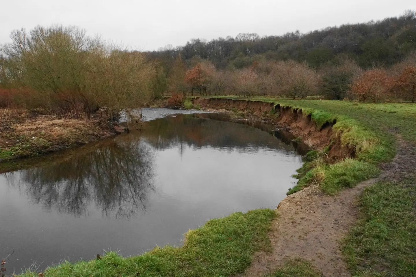 Photo of Reddish Vale Country Park, a country park near Marple, Greater Manchester, north west England.