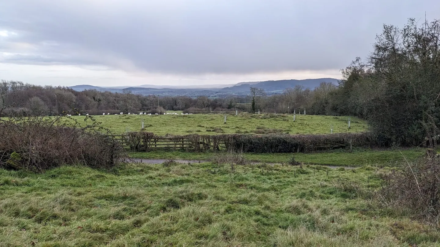 Photo of Brilley, a country estate near Eardisley, Herefordshire, central England.