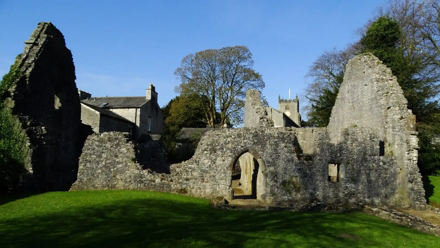 Photo of Warton Old Rectory, a house in Arnside & Silverdale, Lancashire, north west England.